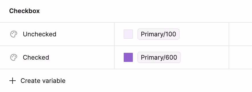 New variables for the checkbox background