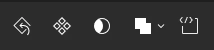Layer Options in Figma's Toolbar