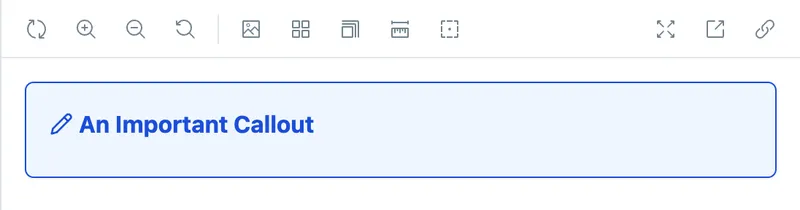 A callout with extra padding because we haven't handled the case of a missing description